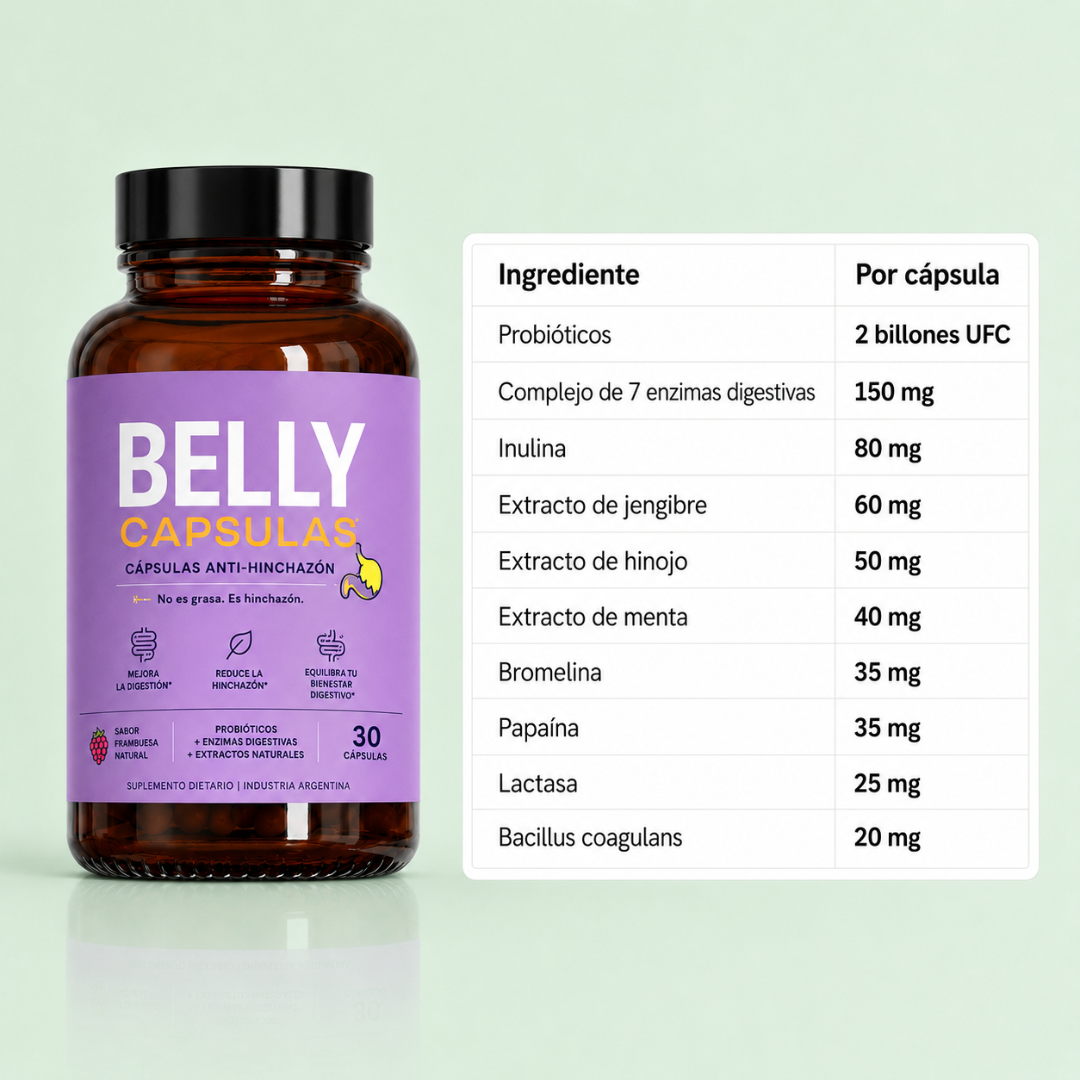 Belly: Sentite liviana después de comer