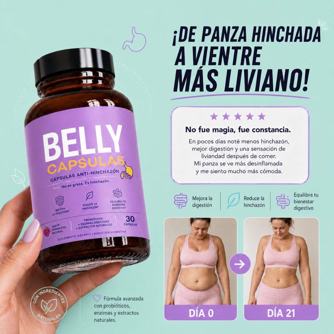 Belly: Sentite liviana después de comer